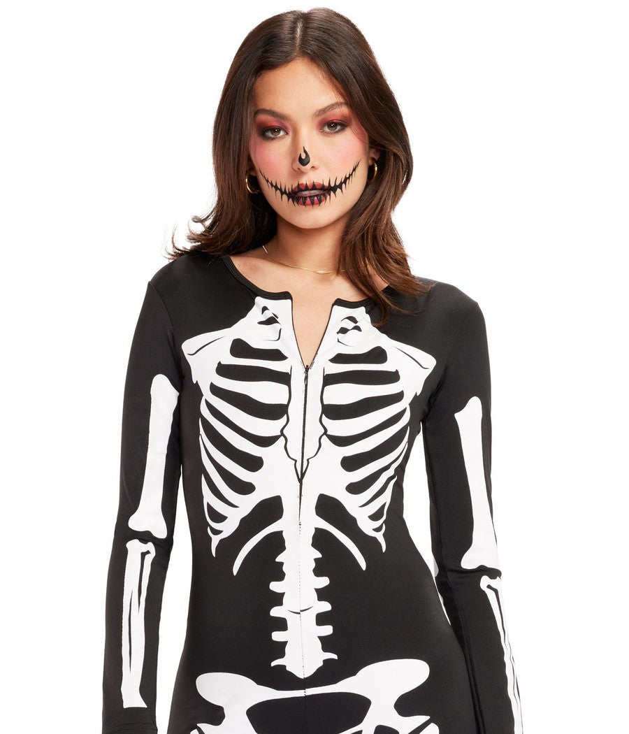 Women's Skeleton Bodysuit Costume Women's Skeleton Bodysuit Costume