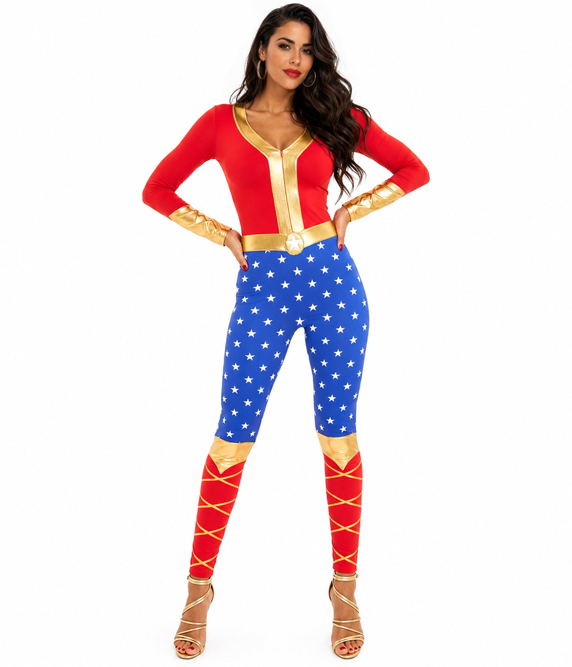 Superhero Wonder Lady Costume