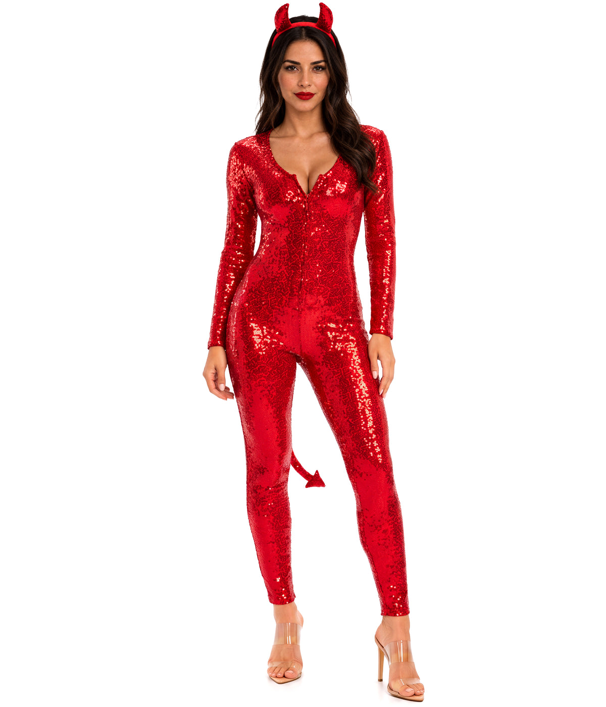Sequin Devil Costume