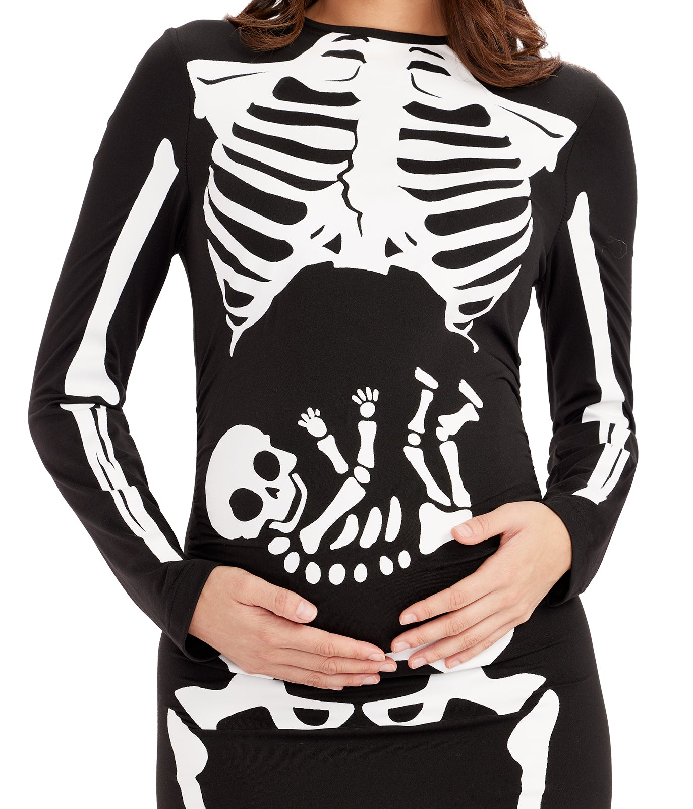 nightmare before christmas maternity dress 15 Best Pregnant Halloween Shirts for Expecting Moms