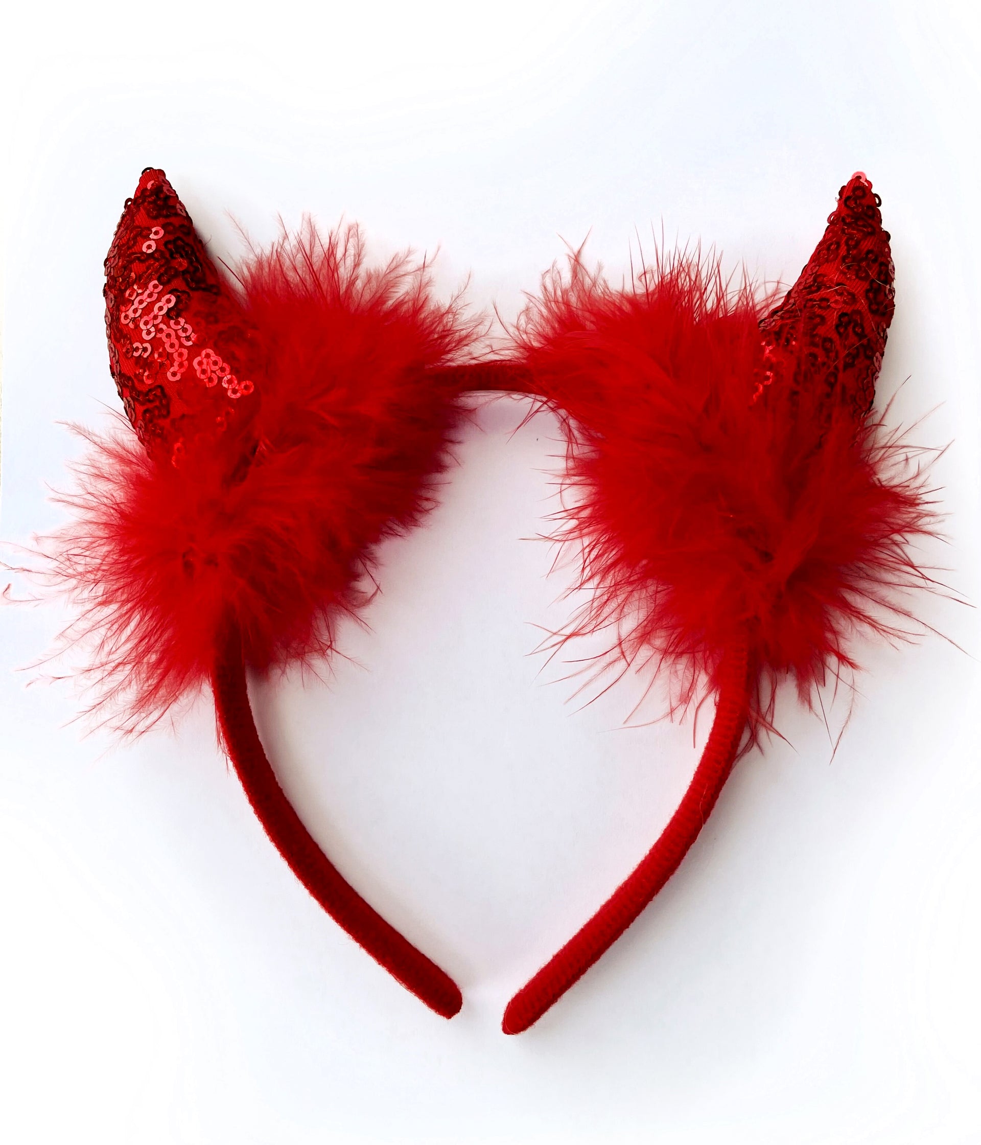 Women's Sequin Light Up Devil Costume Dress