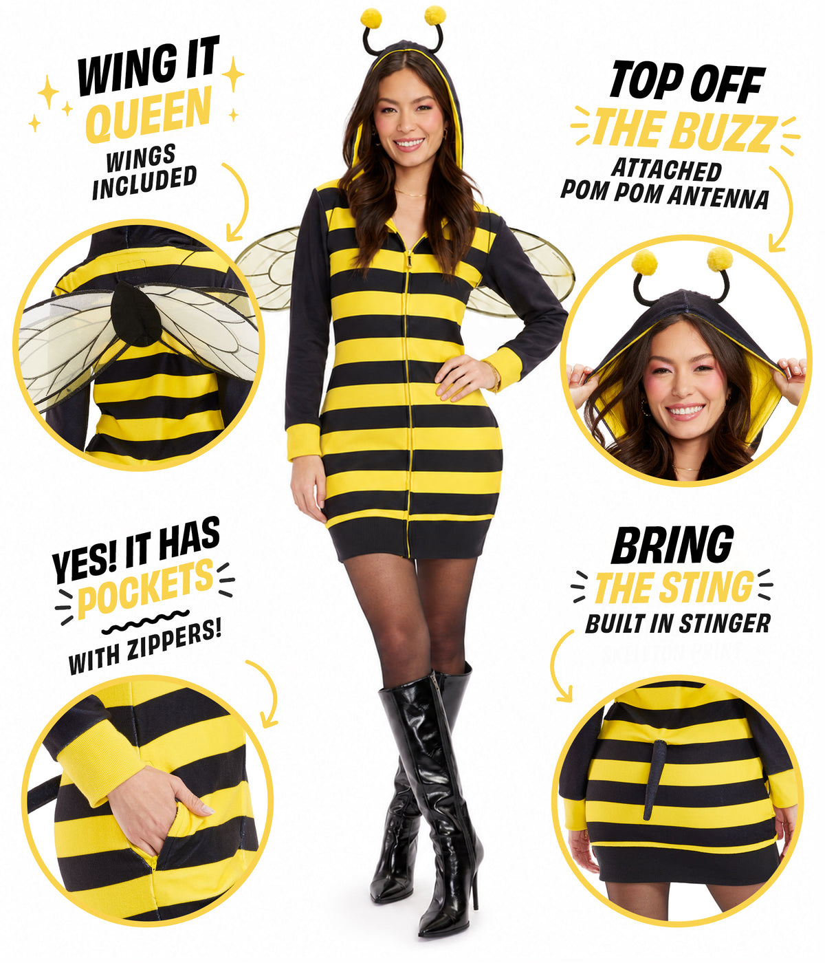 Queen Bee Costume Dress