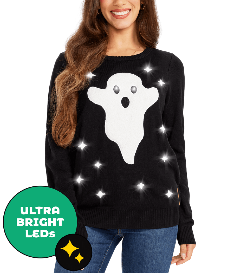 Women's Ghost Light Up Sweater
