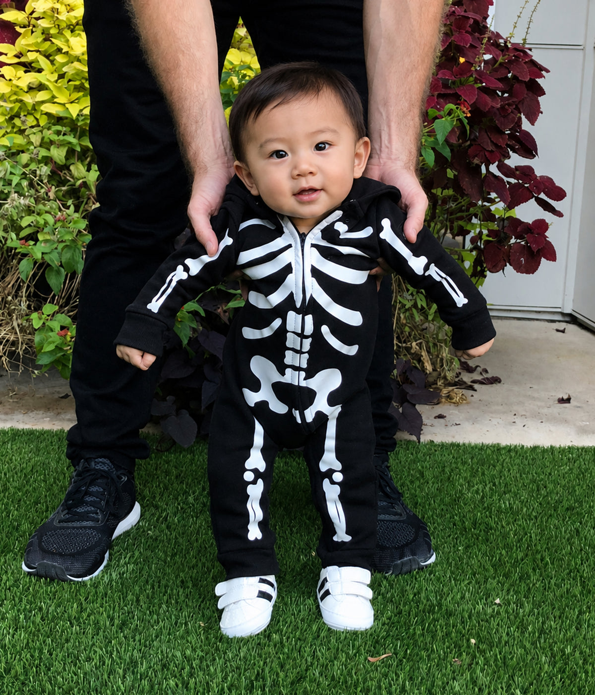 Baby Boy's Skeleton Costume Image 2