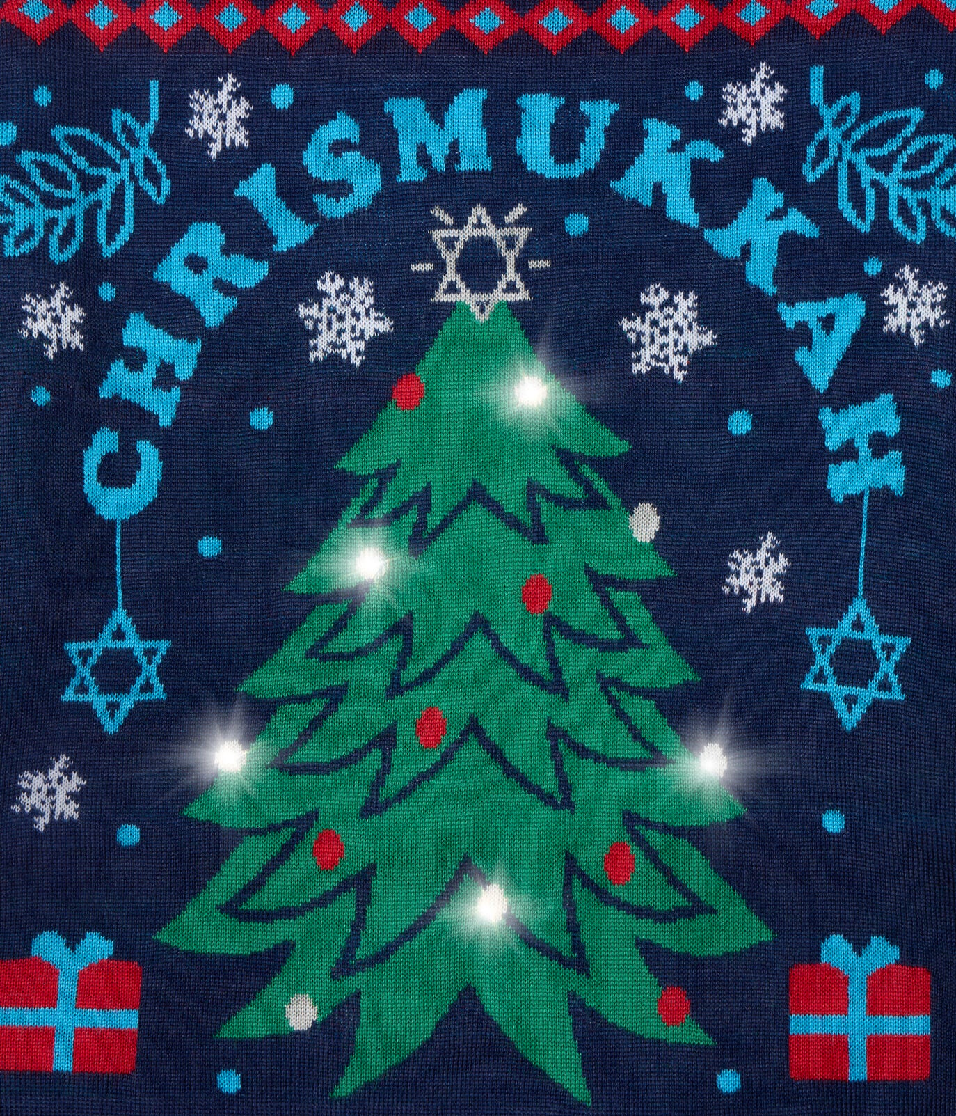 Women's Chrismukkah Light Up Sweater