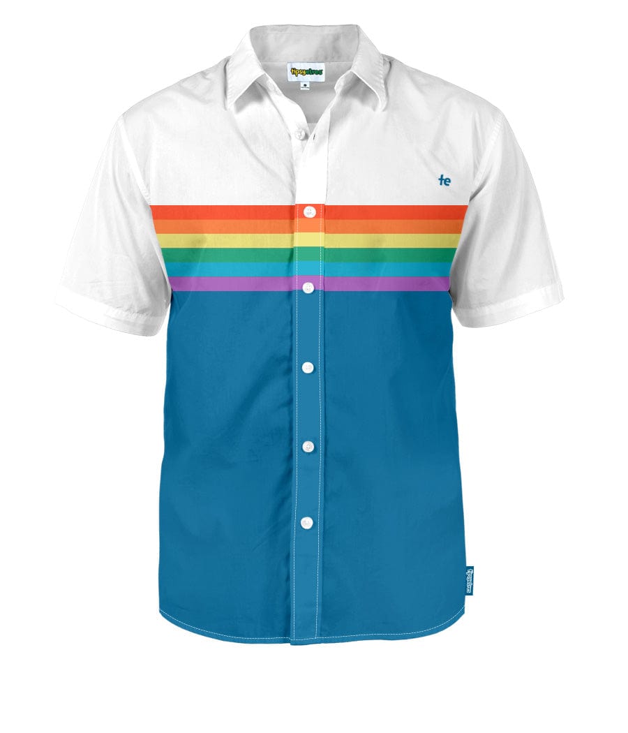 Rainbow Charm Button Down Shirt