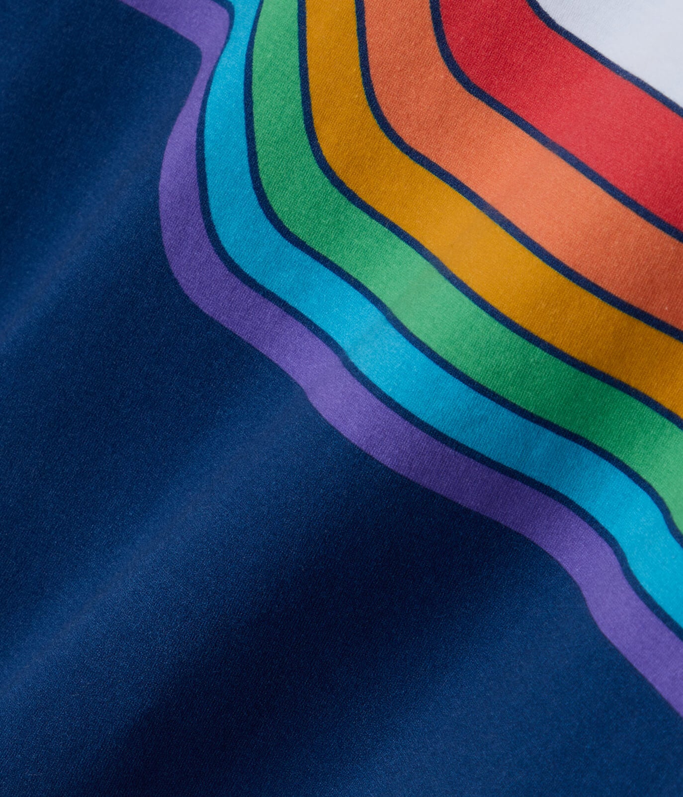 Color Cruise Rainbow Crop Top