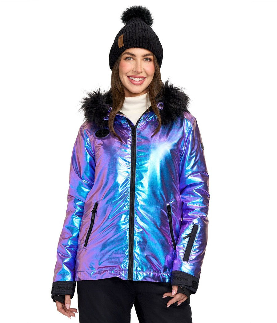 Women's Iridescent Iris Ski Jacket Primary Image