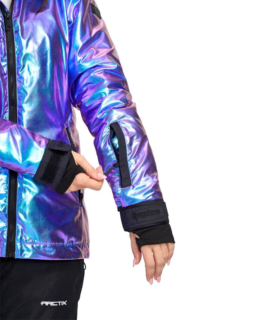 Women's Iridescent Iris Winter Jacket