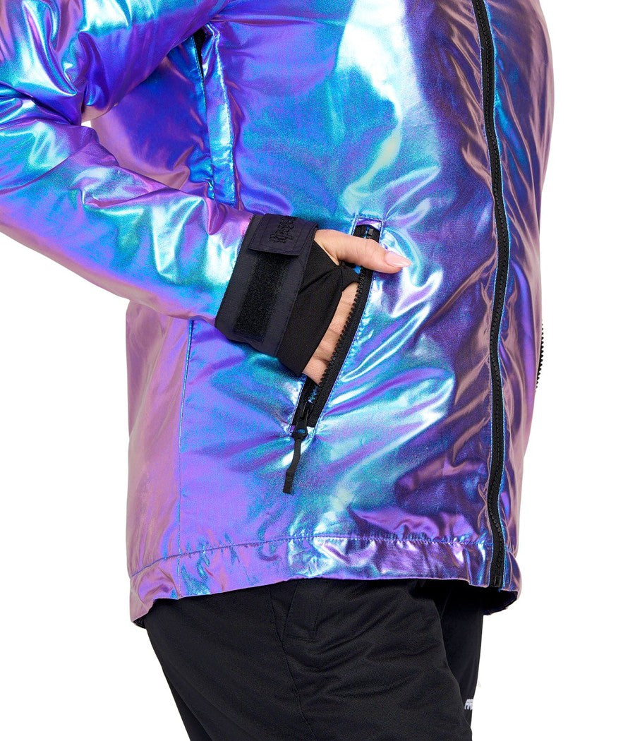 Women's Iridescent Iris Snowboard Jacket