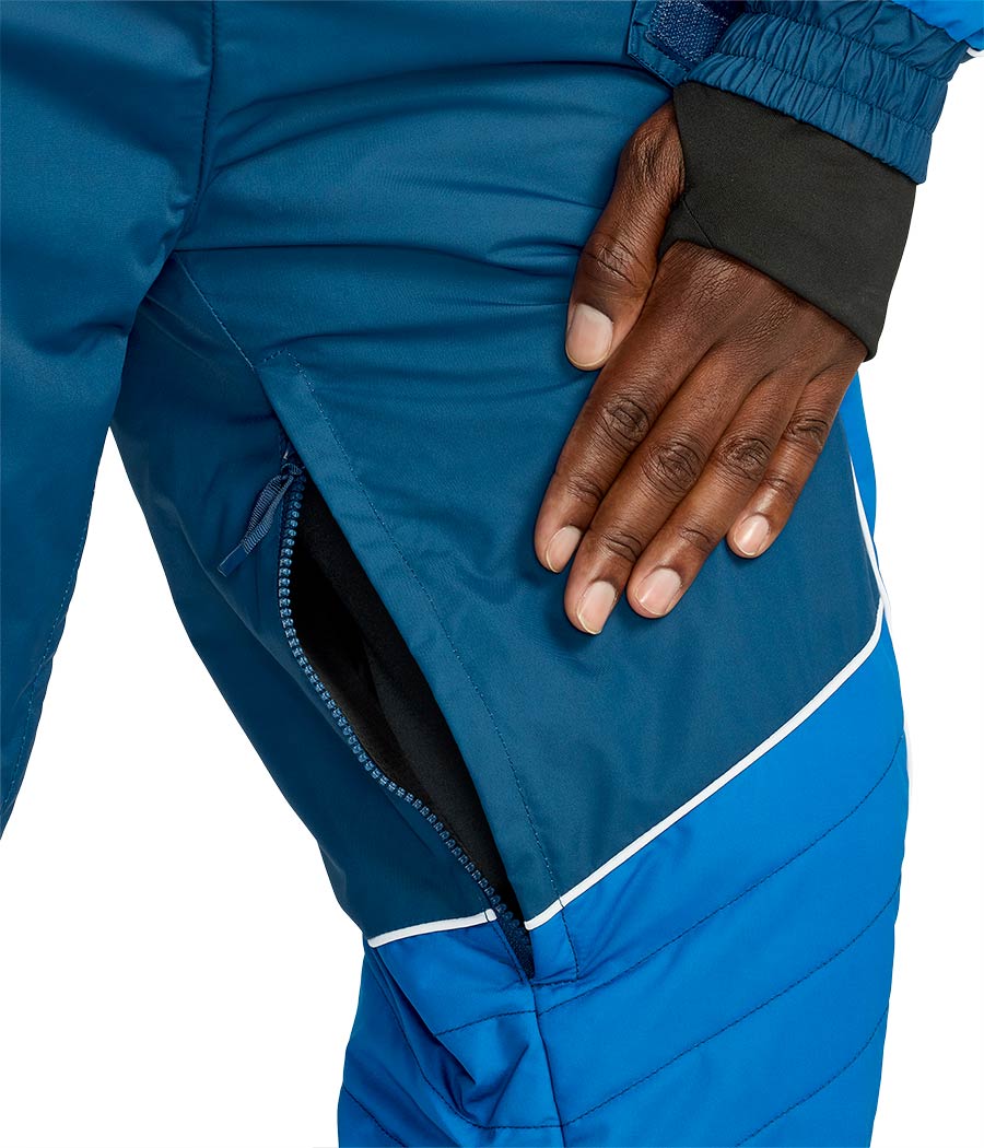 Deep Blue Freeze Snow Suit: Men's Ski and Snowboard Apparel