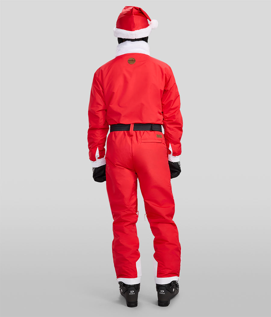 Men's Santa Ski Suit and Helmet Cover Image 2