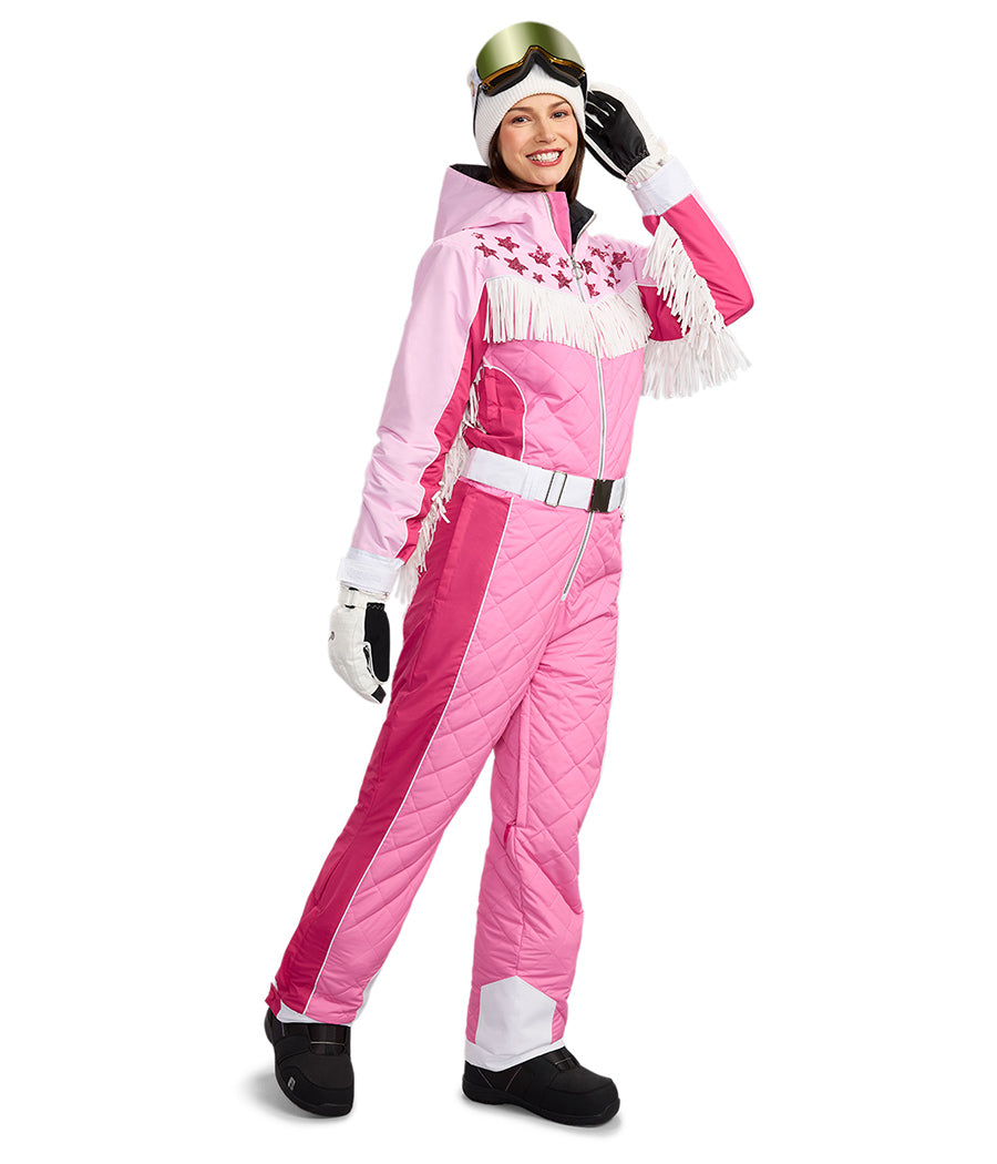 Women's Rhinestone Rodeo Snow Suit
