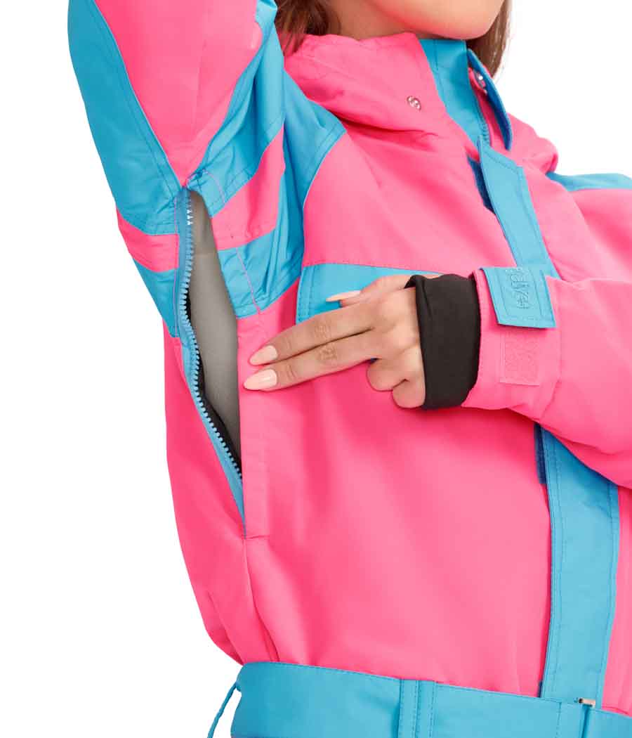 Women's Neon Bunny Snow Suit
