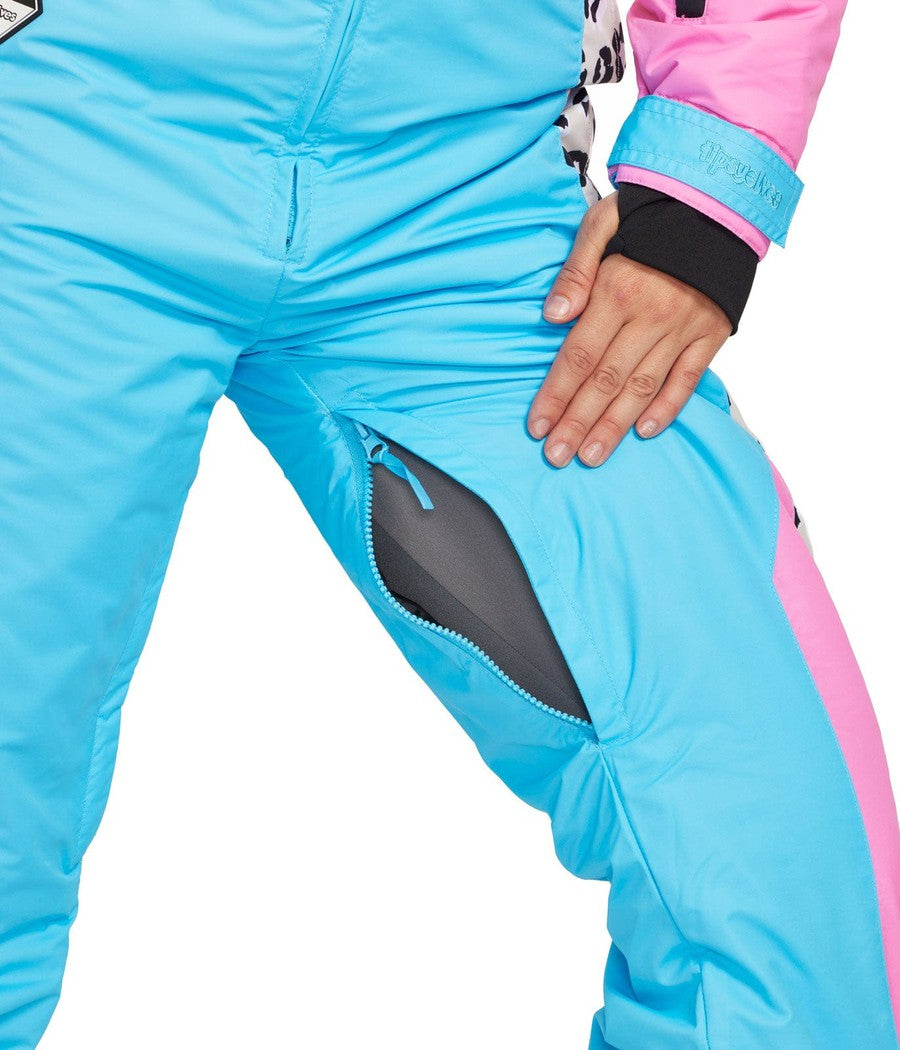 Women's Snow Leopard Ski Suit