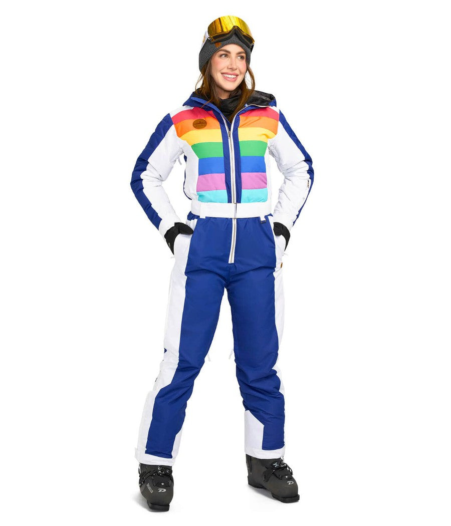 Women's Rainbow Runway Snow Suit