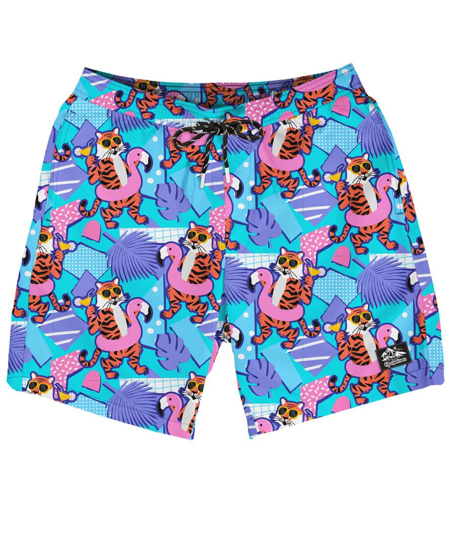 Cool Cats Stretch Swim Trunks