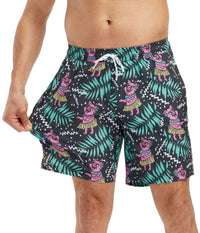 Piggle Wiggle Stretch Swim Trunks - 7.5" Inseam
