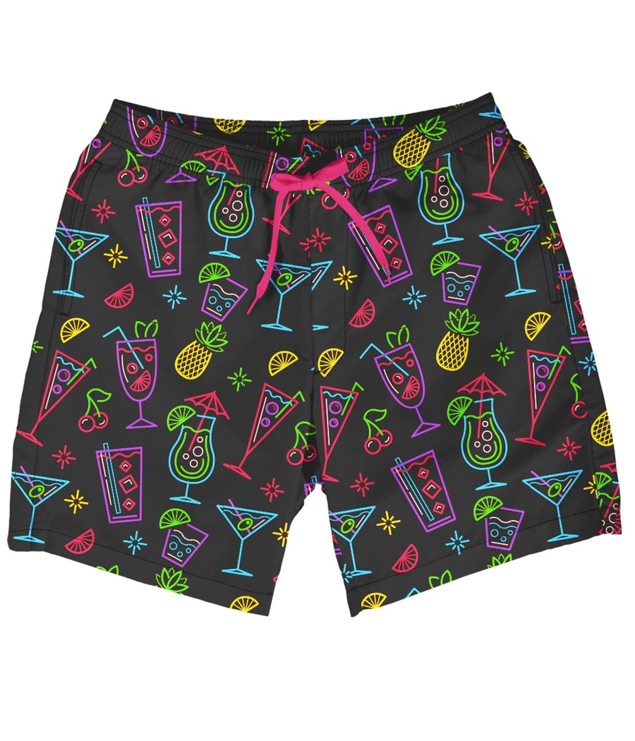 Neon Nightcap Stretch Swim Trunks Image 6