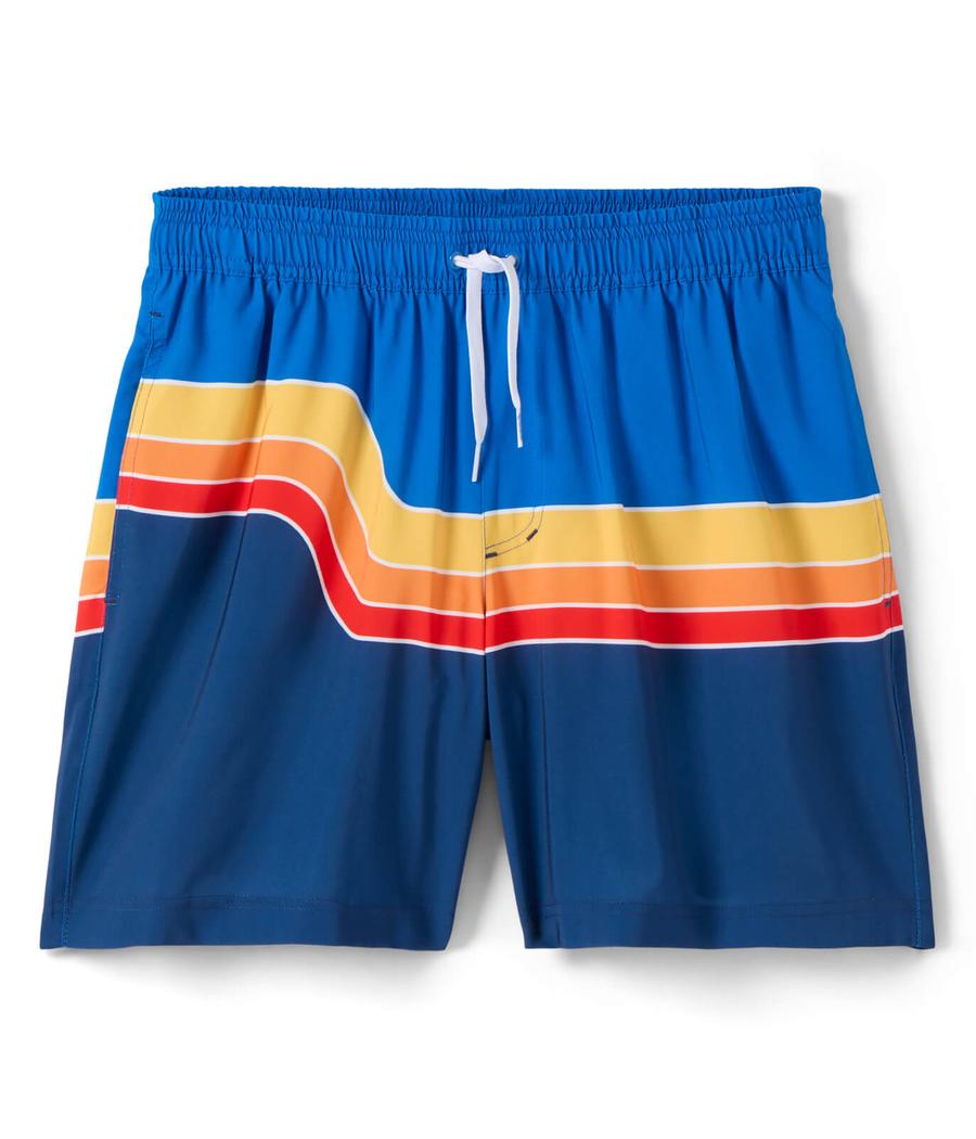 Retro Rider Stretch Swim Trunks