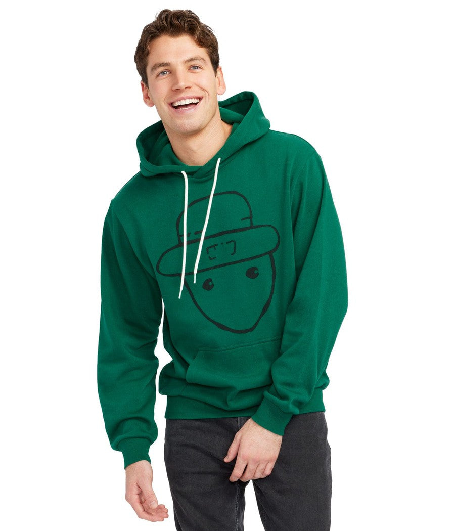 Men s Leprechaun Sketch Hoodie