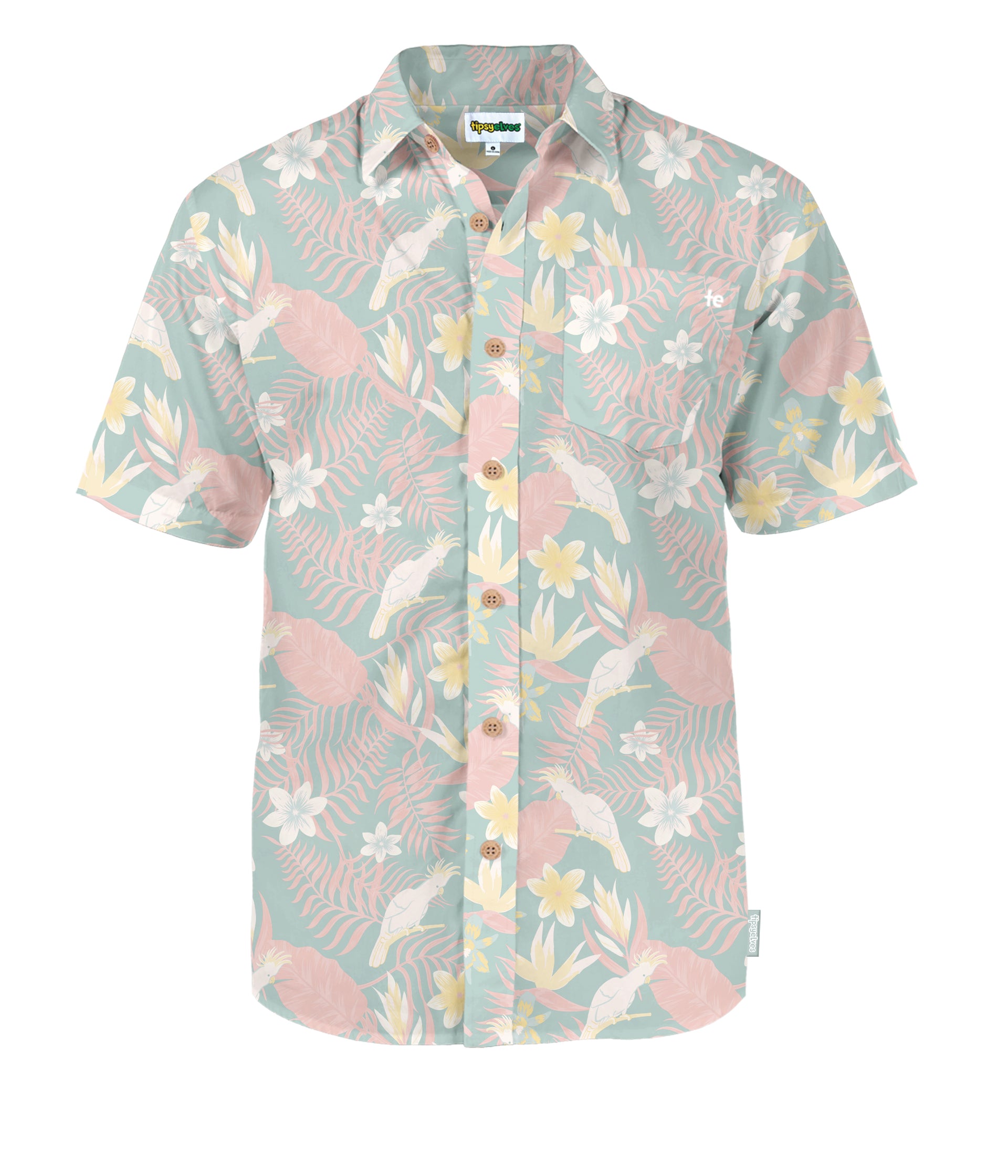 Men's Talk Birdie to Me Hawaiian Shirt