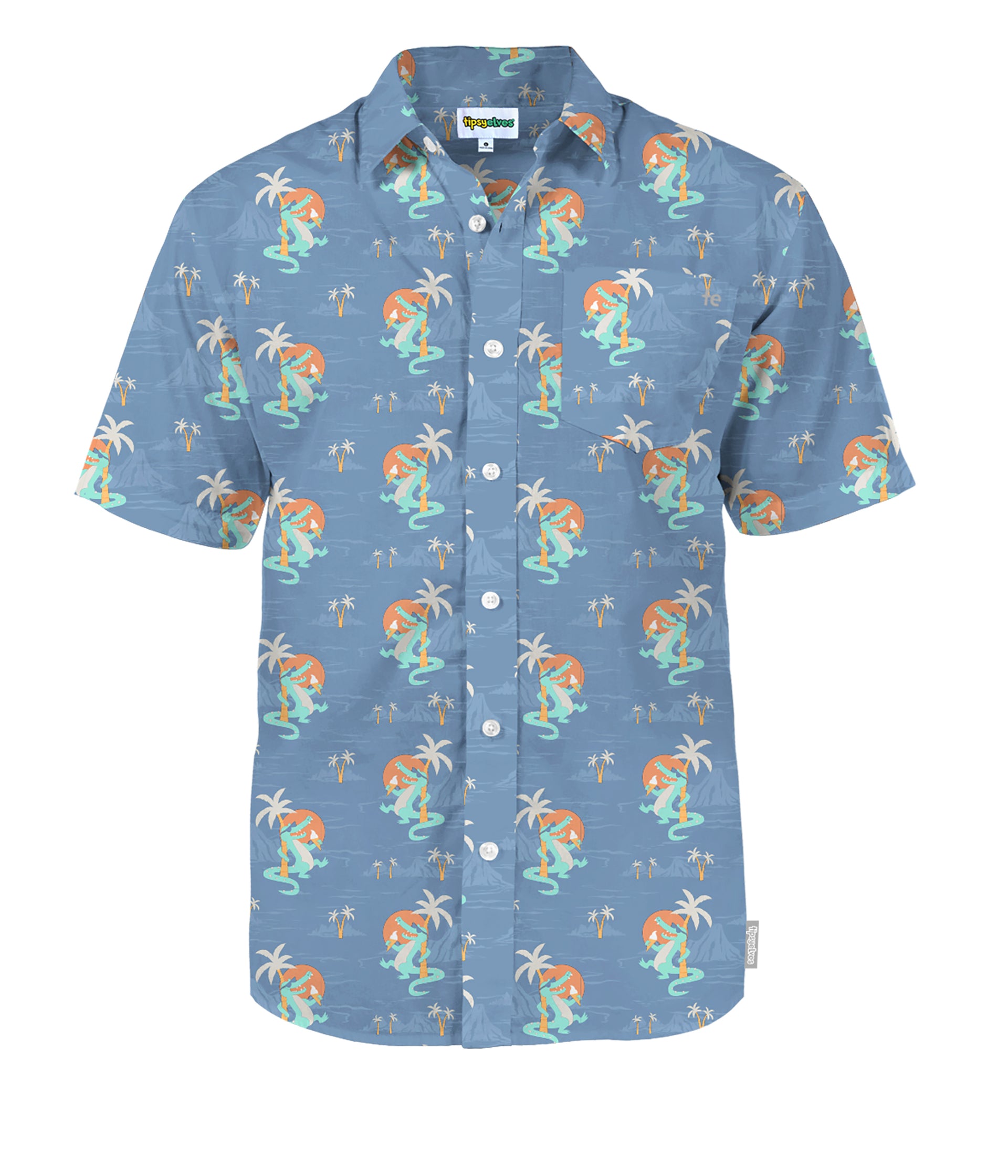 Men's Gator Flavor Hawaiian Shirt