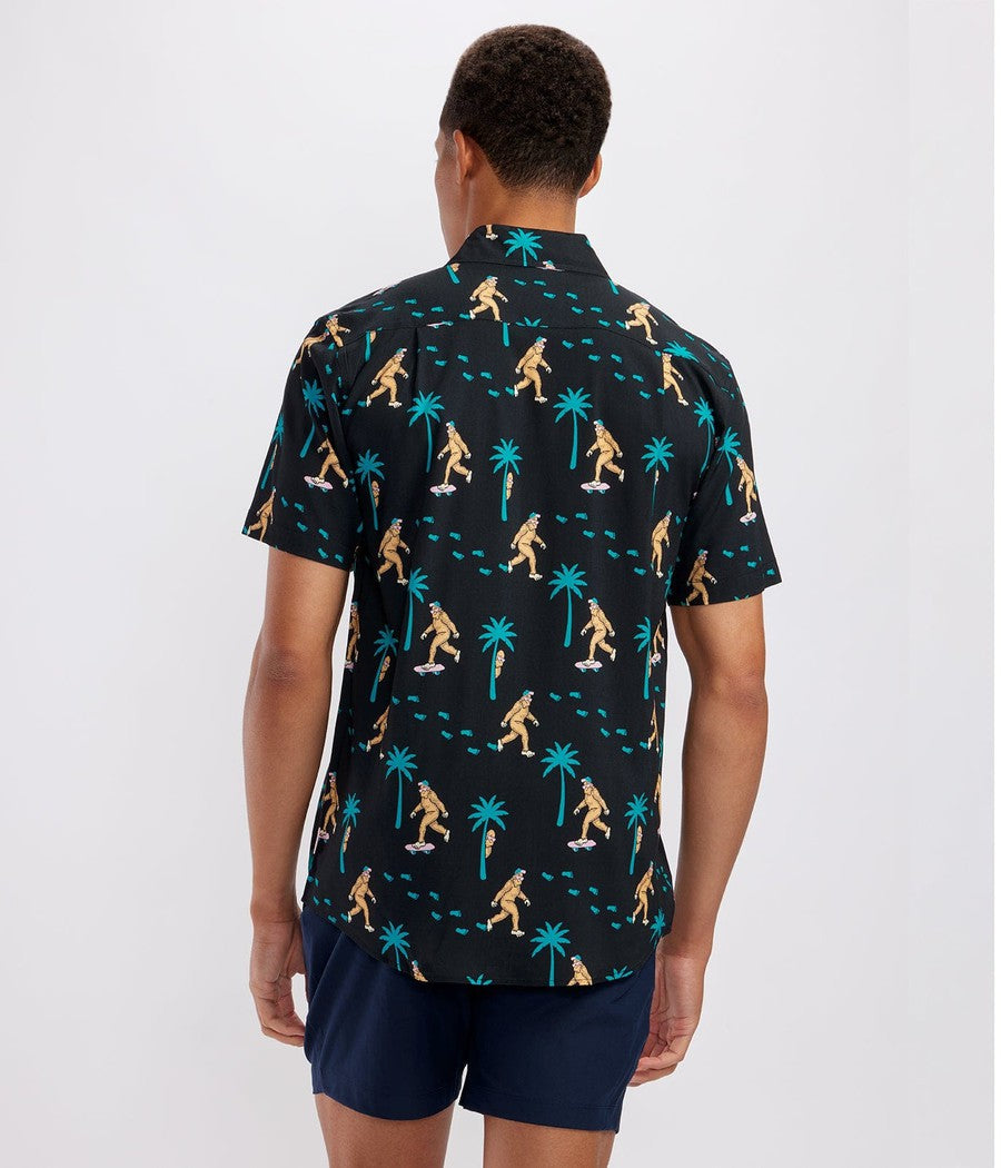 Men's Sasquatch Shredder Hawaiian Shirt Image 4