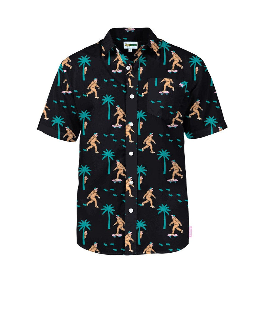 Men's Sasquatch Shredder Hawaiian Shirt Image 5