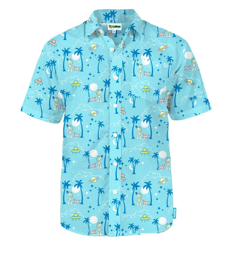 Men's Full Moon Hawaiian Shirt Image 5