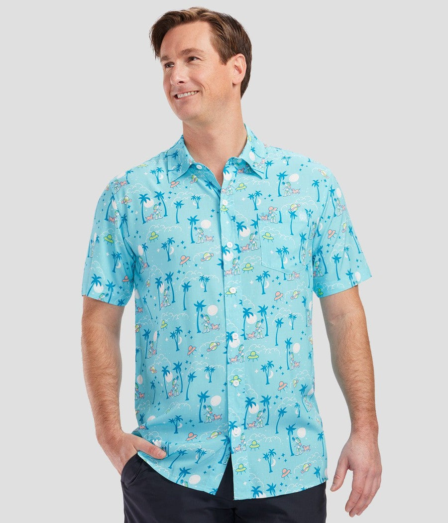 Men's Full Moon Hawaiian Shirt Image 2