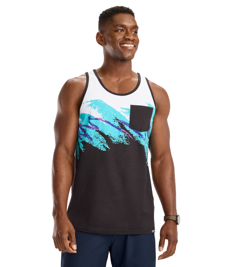 Men's Midnight Rip 'N Sip Tank Top Image 2