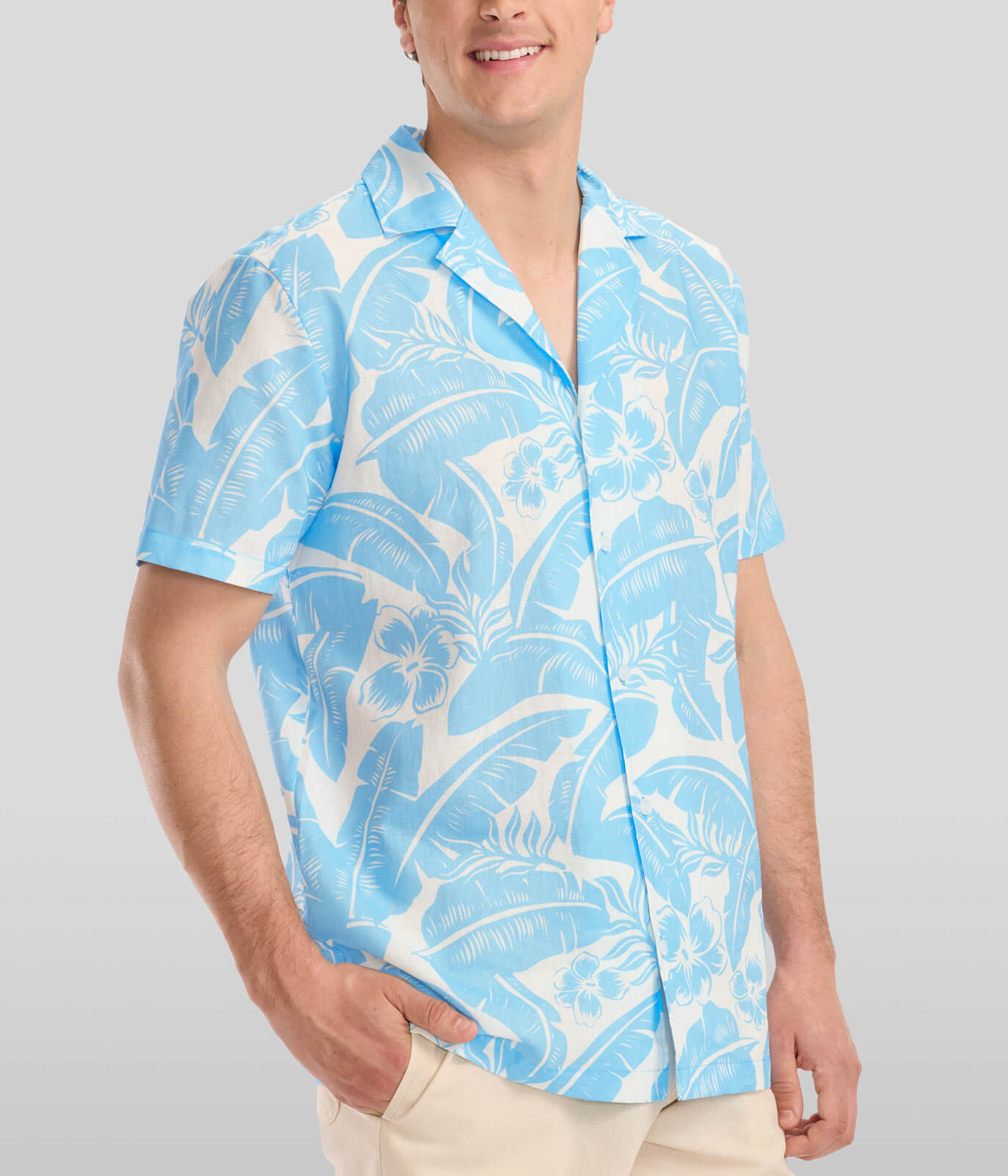 【pepsiman】BLEACHED CORD CABANA SHIRT Cabana Shirt | Lost in Paradise