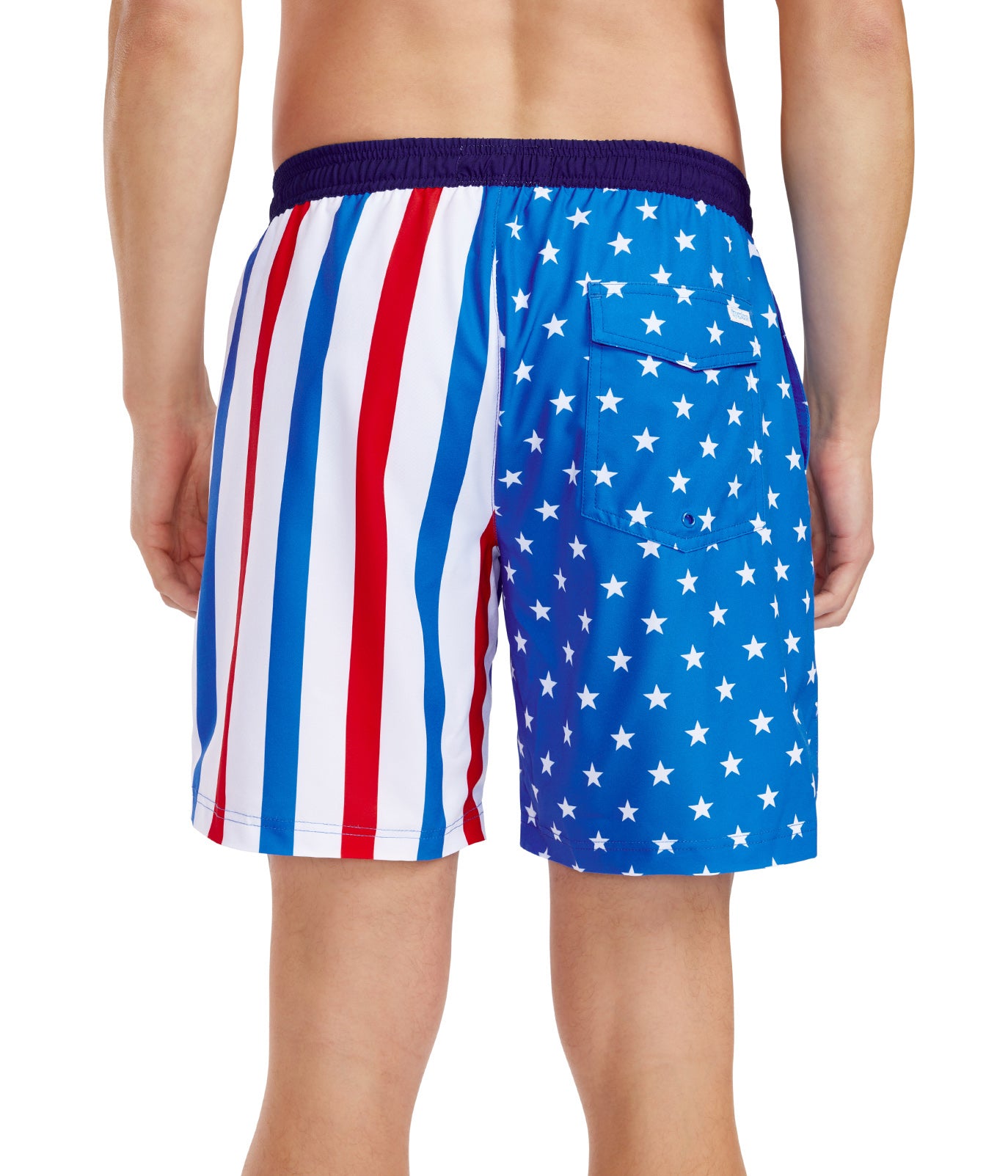 United Stripes Stretch Swim Trunks - 7.5" Inseam