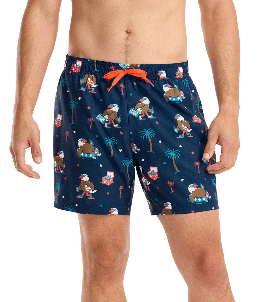 Freedom Floats Stretch Swim Trunks - 7.5" Inseam Image 2