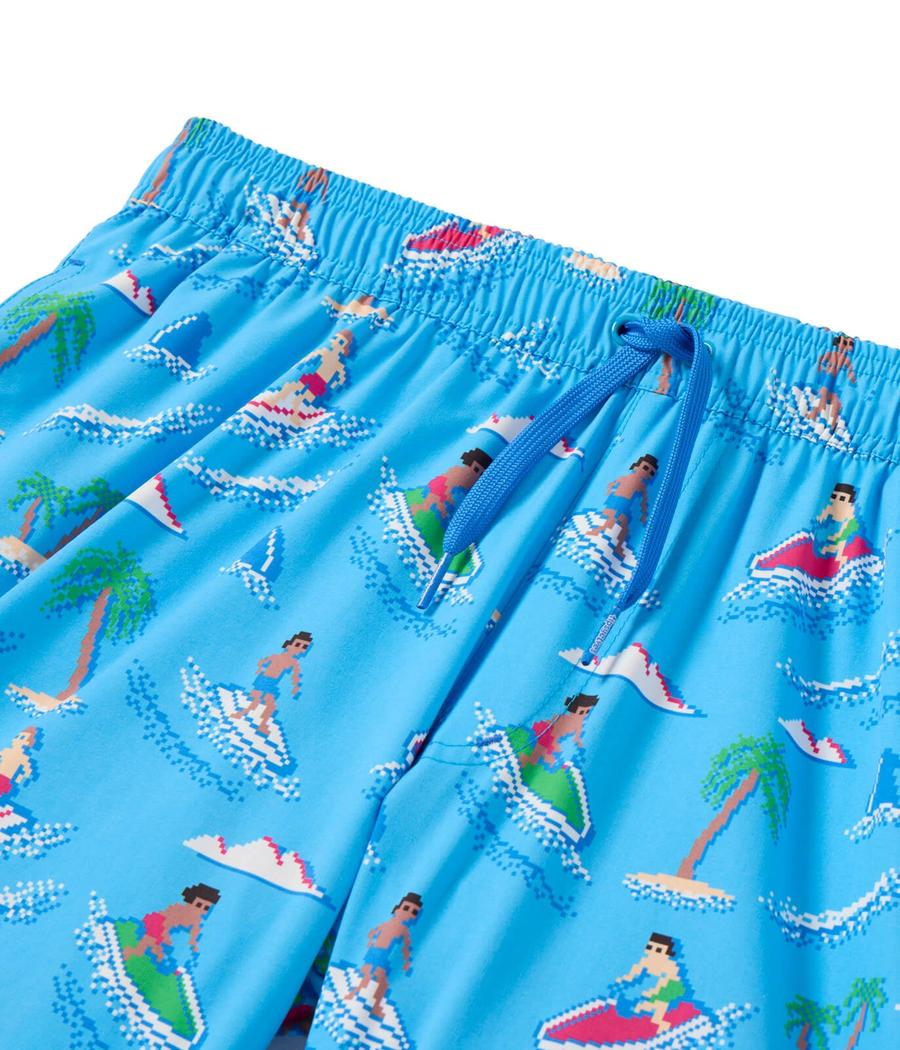 Aquaholic Stretch Swim Trunks