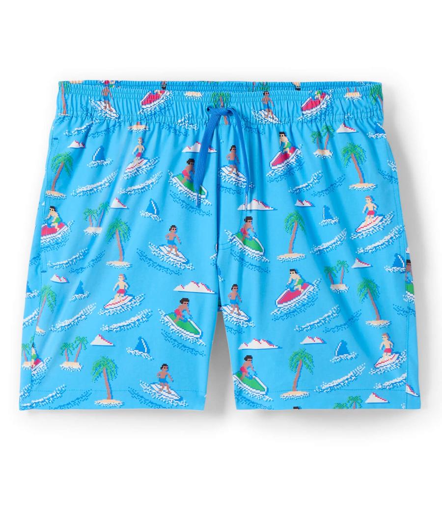 Aquaholic Stretch Swim Trunks