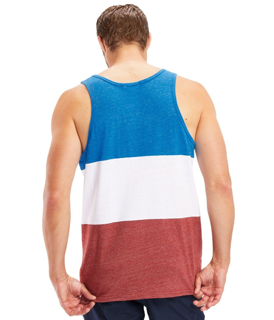 Men's Live Free USA Tank Top Image 3