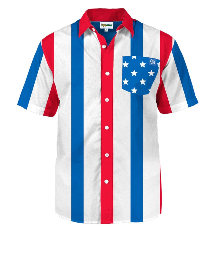 Men's United Stripes Button Down Shirt