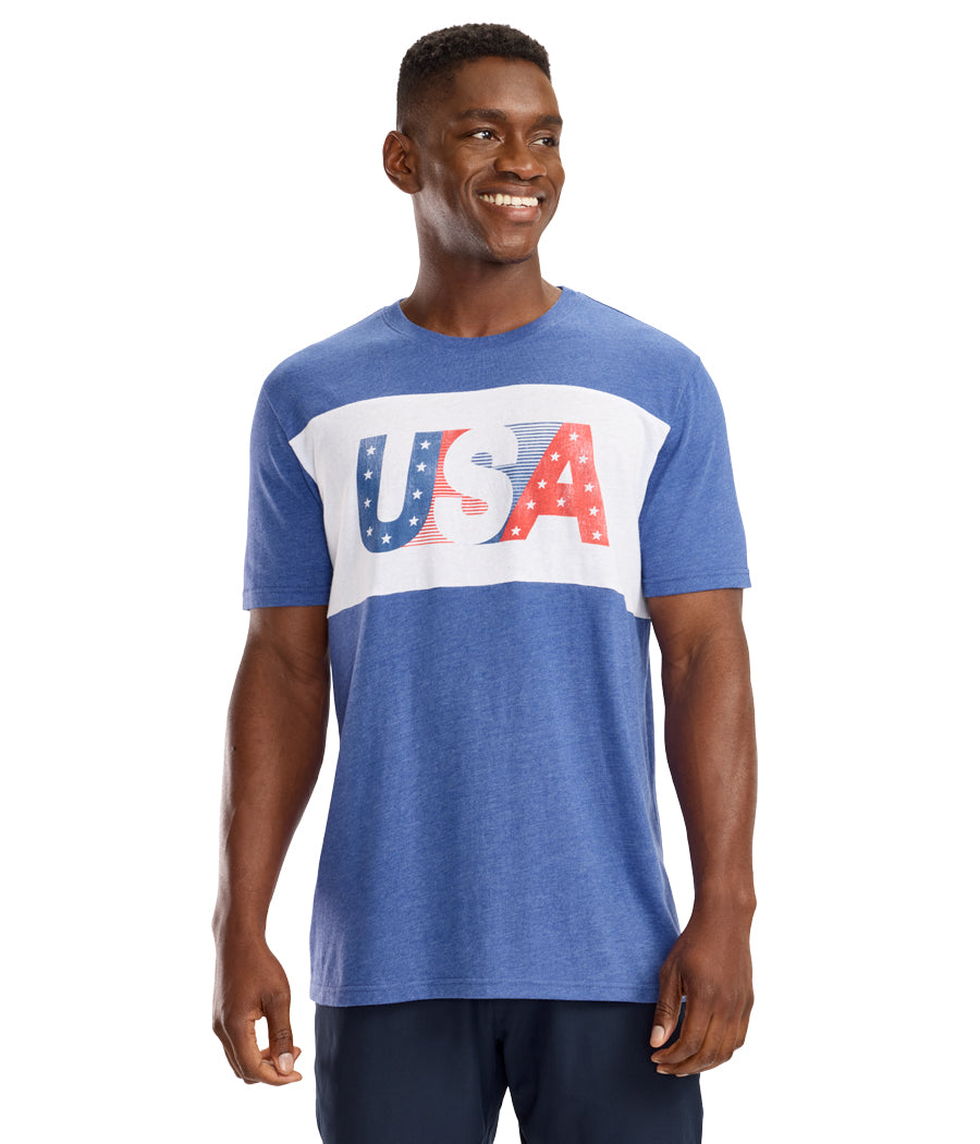 Men's Retro USA Tee