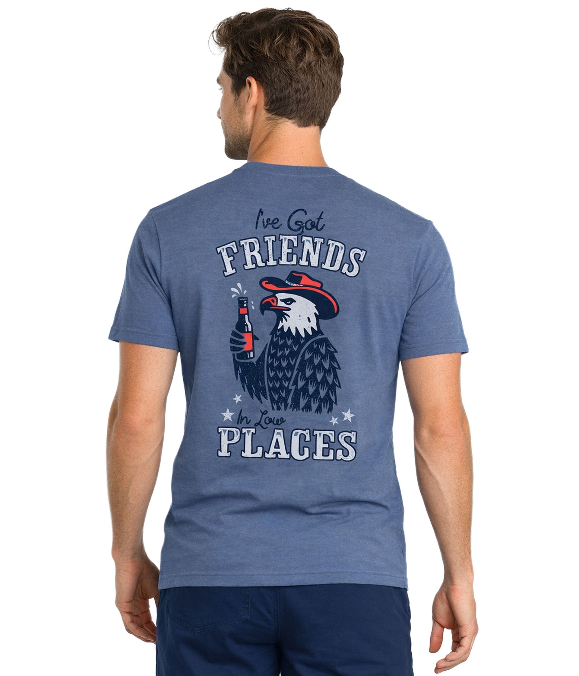 Men's Low Places Eagle Tee