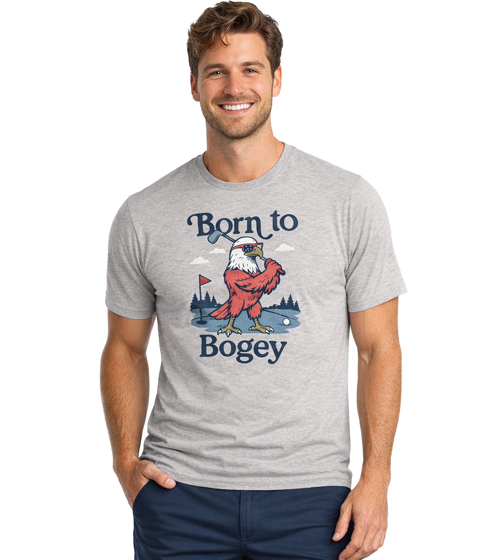 Men's Born To Bogey Tee Image 2