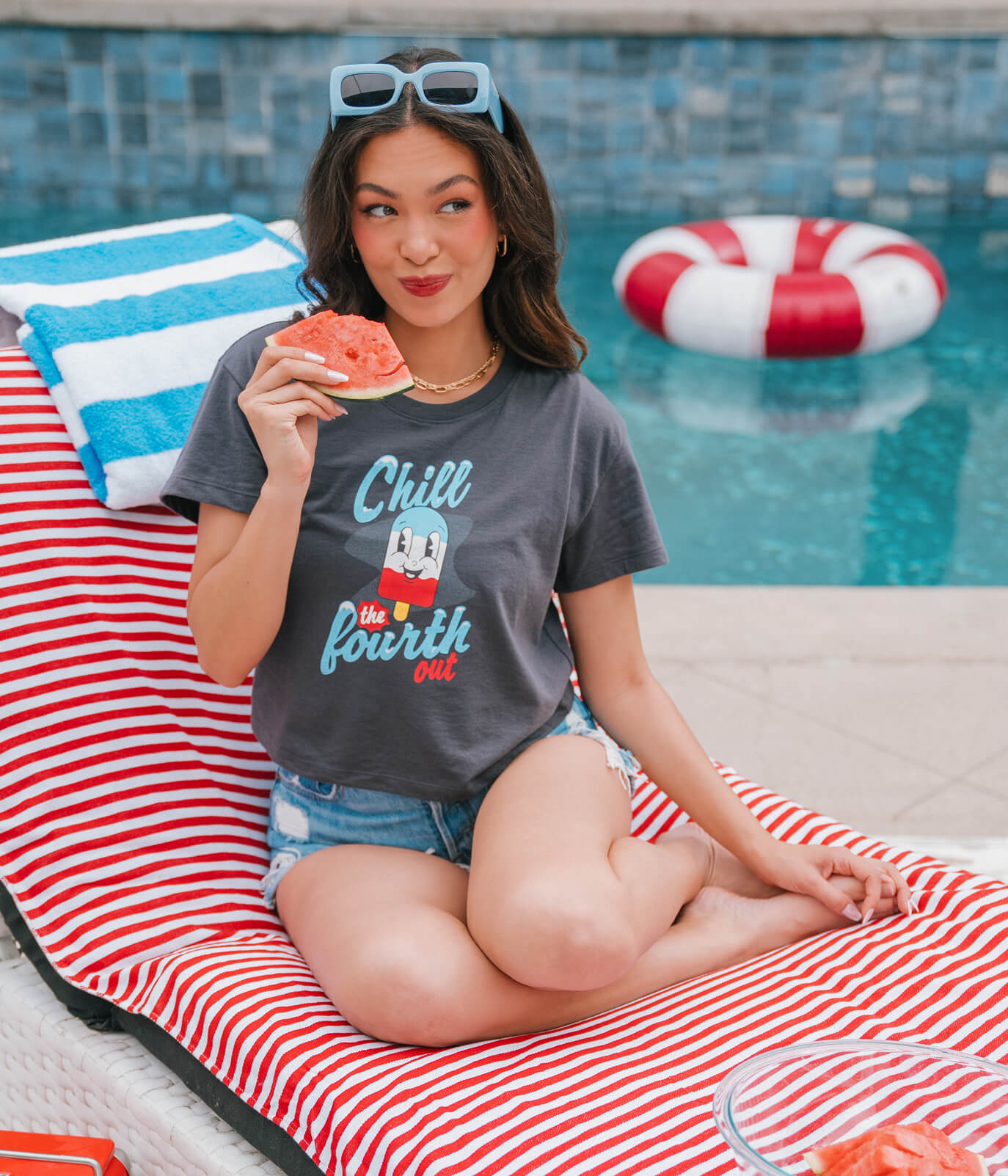 Women's Chill The Fourth Cropped Tee