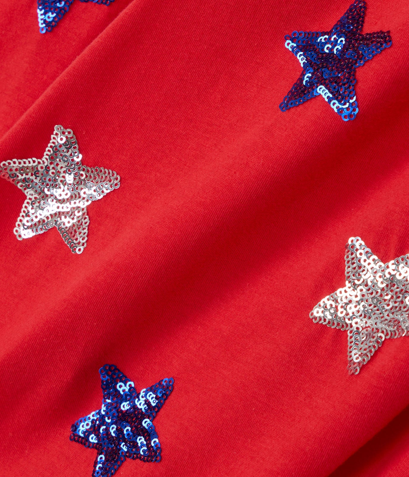 Women's Stars Of Summer Sequin Cropped Tank Top