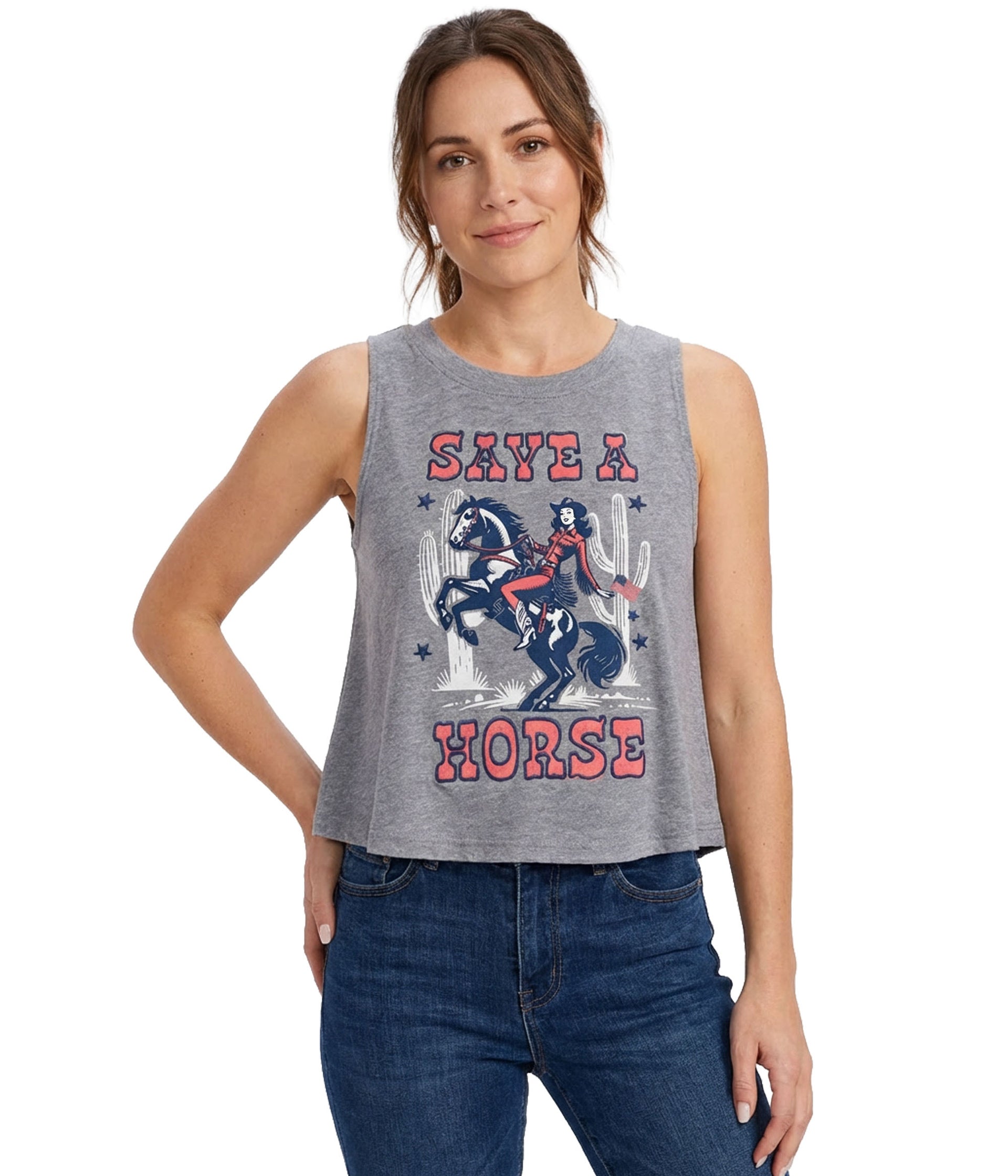 Women's Save A Horse Muscle Tank