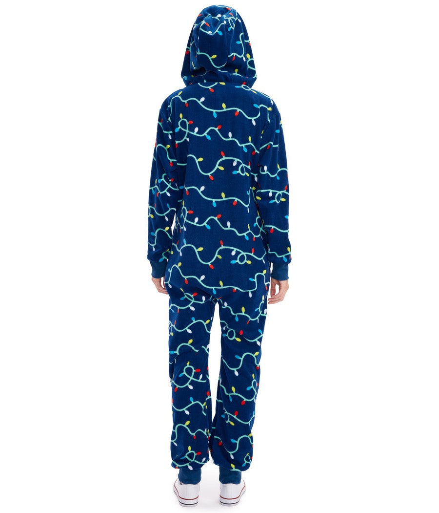 Women's String of Lights Light Up Jumpsuit