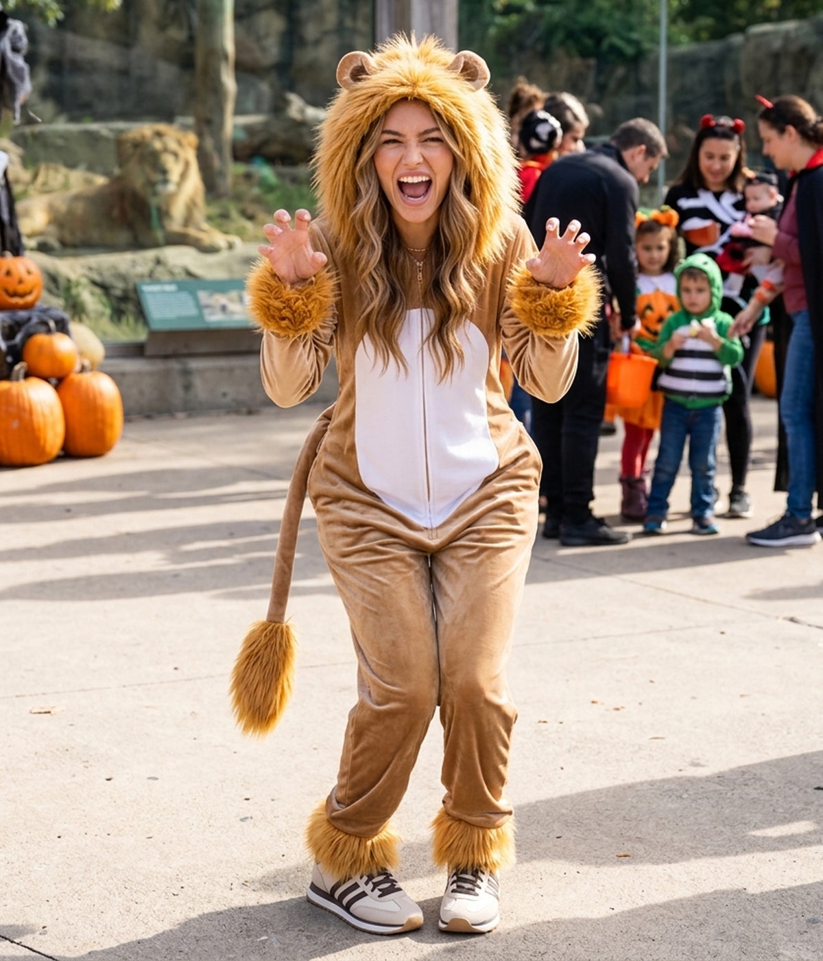 Women's Lion Costume Image 2