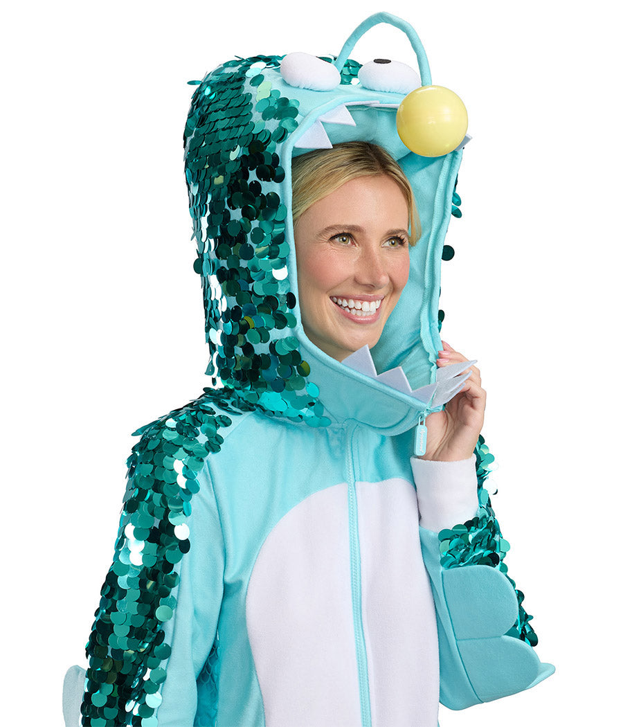 Women's Angler Fish Light Up Costume