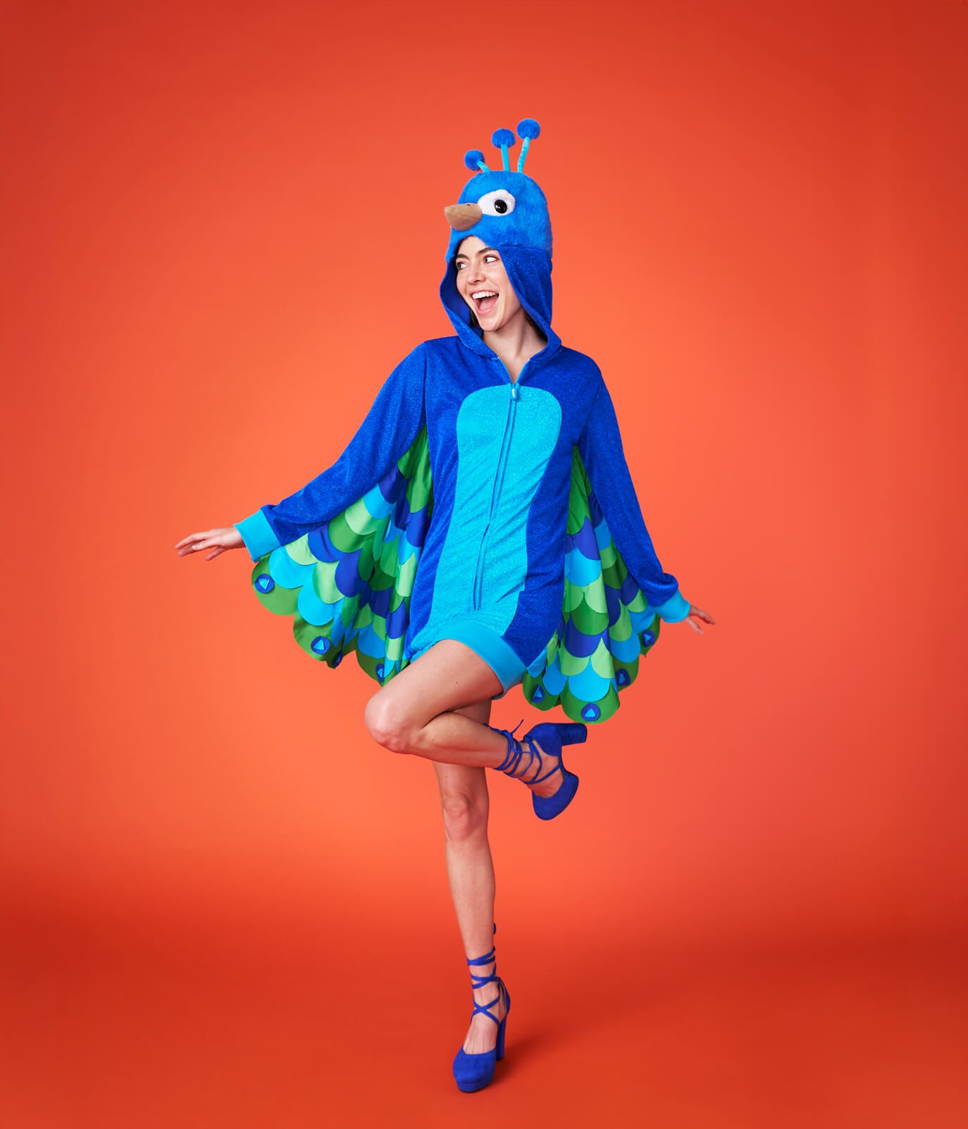 Peacock Costume Dress: Women's Halloween Costumes
