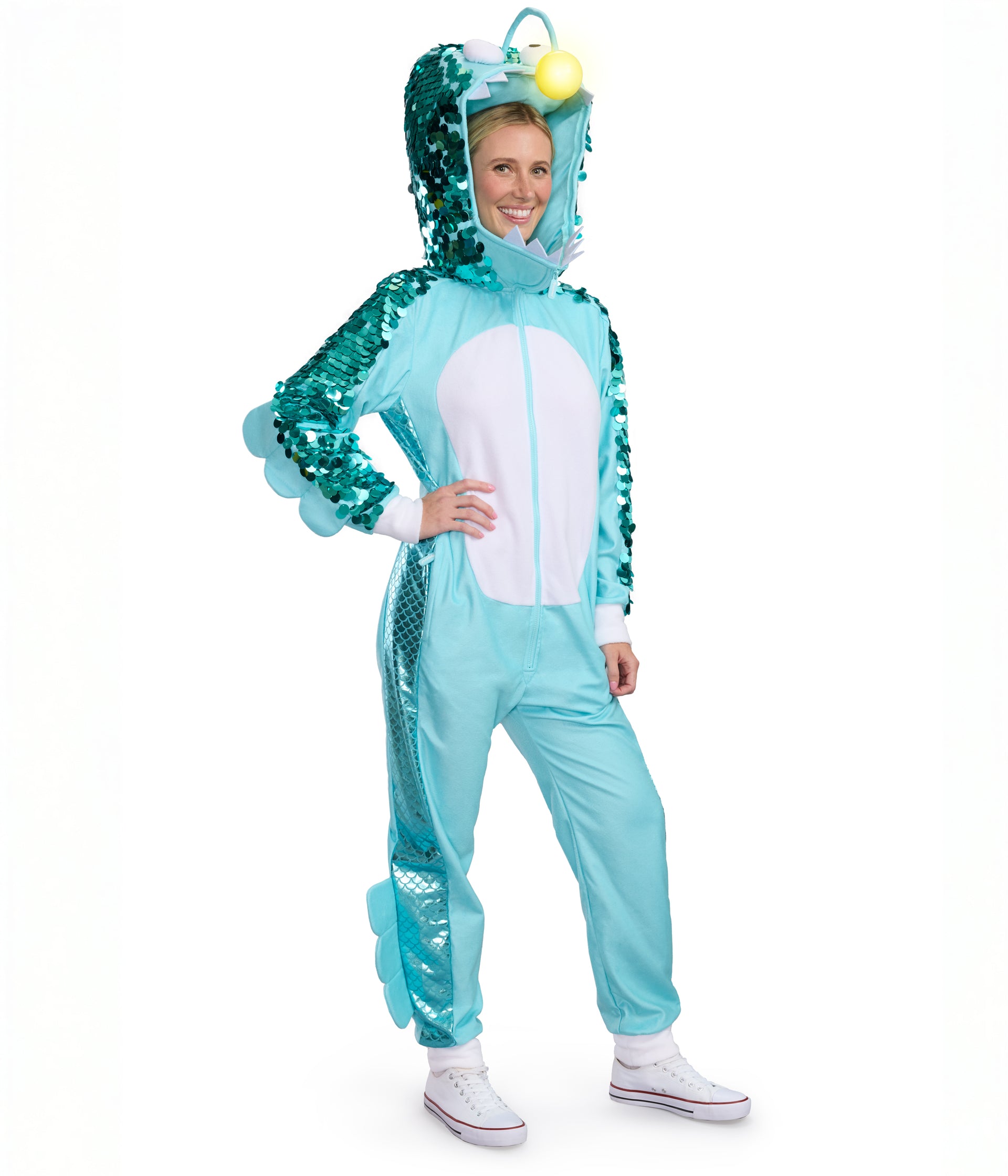 Women's Angler Fish Light Up Costume